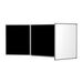 702469 - Доска магнитно-меловая Доска магнитно-комбинированная меловая 3-эл.100x300 см(2-створч)черный(бел) 8 (2)