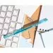 754265 - Ручка шариковая Attache Flicker неавт..тонир.неон.корпус ассорти. синяя 1098096 (10)