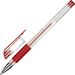 702100 - Ручка гелевая Attache Economy красный стерж., 0,5мм, манжетка 901704 (2)