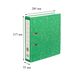 753535 - Папка-регистратор Attache Economy без мет.уголка_бюджет 75мм ч/б, зеленая 1204346 (4)