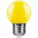 678045 - Feron Лампа св/д шар G45 E27 1W желтый матовая 70x45 д/гирлянды Белт Лайт LB-37 25879 (3)