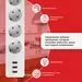 772166 - EKF HomeСonnect Wi-Fi Умный сет. удл. ПВС 4 роз. 16А земля, 1.8 м, 3хUSB ДУ (PC-корпус) RCE-1-WF (4)