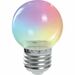 780576 - Feron Лампа св/д шар G45 E27 1W RGB прозрач. плавн.смена цвет 70x45 д/гирлянды Белт Лайт LB-37 38132 (8)