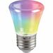 780585 - Feron Лампа колокольчик C45 E27 1W RGB прозр плавн смена цвет 70x45д/гирлянды Белт Лайт LB-372 38134 (3)