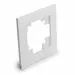 805059 - Stekker Катрин рамка СУ 1мест., стекло белый GFR00-7001-01 39517 (3)