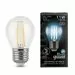 677164 - Gauss Filament лампа Шар G45 E27 11W(750lm) 4100K 4K филамент (нитевидная) прозр.105802211 (1)