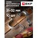 579174 - EKF Скоба метал. оцинк. сталь двухлапковая d 31-32 мм (50шт.) EKF PROxima (5)