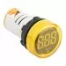 653461 - EKF PROxima индикатор значения напряжения d22 винт. желтый IP54 ed16-22vd-y (2)