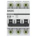 676356 - EKF Basic автоматический выключатель 3P 20А (B) 4,5кА ВА 47-29 mcb4729-3-20-B (3)