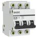 676356 - EKF Basic автоматический выключатель 3P 20А (B) 4,5кА ВА 47-29 mcb4729-3-20-B (2)