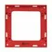 769011 - EKF Стокгольм рамка 1 мест. белая с линией цвета красный (PC) EXM-G-304-20 (6)