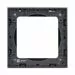 769052 - EKF Стокгольм рамка 1 мест. металл. черная  EZM-G-302-10 (5)
