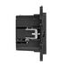 769050 - EKF Стокгольм мех. роз. СУ USB 2 мест. 2,1А черный автоклеммы (корпус PC) EZR16-028-10-2USB (3)