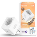 784732 - Gauss Smart Home Умная Wi-Fi-роз. 1 мест. земля 2300W 10А IP20 59x49x60 5510122 (2)
