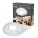 599729 - Gauss BL134 св-к встр. Gu5.3, 3W 3000K 4K круг/узор белый d190 (2)