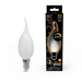 784888 - Gauss Filament Свеча на ветру 9W(590lm) 3000К 2K E14 milky матов. димм. филамент (нитев) 104201109-D (2)
