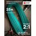 653756 - EKF термоусадка трубка ТУТ 30/15 зеленая в отрезках по 1м (уп.25м, цена за 1м) tut-30-j-1m (4)