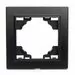 813262 - Stekker Эрна рамка СУ 1мест. черный PFR00-9001-03 39625 (2)