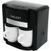 645326 - Кофеварка Galaxy GL-0708 черная, 750Вт, 2 чашки (объем 0,3л), съемн.многоразовый фильтр (1)
