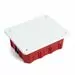 836206 - Stekker Коробка монтажная для полых стен с крышкой IP20 красный 120x92x45 EBX30-02-1-20-120 49008 (4)