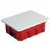 836206 - Stekker Коробка монтажная для полых стен с крышкой IP20 красный 120x92x45 EBX30-02-1-20-120 49008 (2)