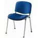 642654 - Стул Rio (ИЗО) синий до 100кг, ткань/металл хром , EasyChair  566737 (1)
