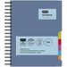 701717 - Бизнес-тетрадь A4,200л,кл,греб Attache Selection Office book синий металлик 888113 (1)