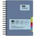 701723 - Бизнес-тетрадь A5,200л,кл,греб Attache Selection Office book синий металлик 888112 (1)