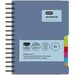 701723 - Бизнес-тетрадь A5,200л,кл,греб Attache Selection Office book синий металлик 888112 (1)