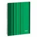 701745 - Бизнес-тетрадь Аttache Сoncept А4/120л,тв. переплет на спирали,кл,зелен. 600412 (1)