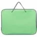 701984 - Папка на молнии с ручками офисн. А4 Attache F.L.салатовый, нейлон 739833 (1)