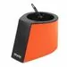 702382 - Скрепочница магнитная Attache Selection, цвет черный/оранжевый 809694 (1)