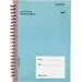752816 - Бизнес-тетрадь А5,60л,145х206,клетка,греб,серый блок 80гр Серия Офис 00061 1100012 (1)