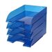753270 - Лоток для бумаг ATTACHE, тонированный синий 4шт/упаковке 1111996 (1)