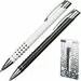 754276 - Ручка шариковая Attache Selection Black and White синий.ст., авт., 2шт/бл. 1038974 (1)