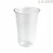 713464 - Стакан однораз. 200мл прозр. для хол/гор., эконом, ПП 50шт/уп Комус (1)