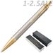 631690 - Ручка шариковая PARKER  IM Warm Silver (grey) GT синий 1931687 Китай (1)