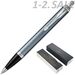 631695 - Ручка шариковая PARKER 2017 IM Сильвер СТ 1931669 средняя синяя Китай (1)