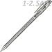 631832 - Ручка гелевая серебро металлик CROWN, 0,7мм (1)