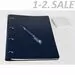 631998 - Тетрадь Elegance, А4, 120 л., клетка, кольцевой механизм N1047/blue (1)
