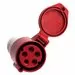 459746 - EKF силовая розетка CEE 215 переносная 3Р+РЕ+N 16А 380В IP44  ps-215-16-380 (1)