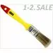 729659 - 3-ON Кисть малярная плоская Канекарон, искуственная щетина 1 (25мм) пластиковая ручка, 02-01-310 (2)